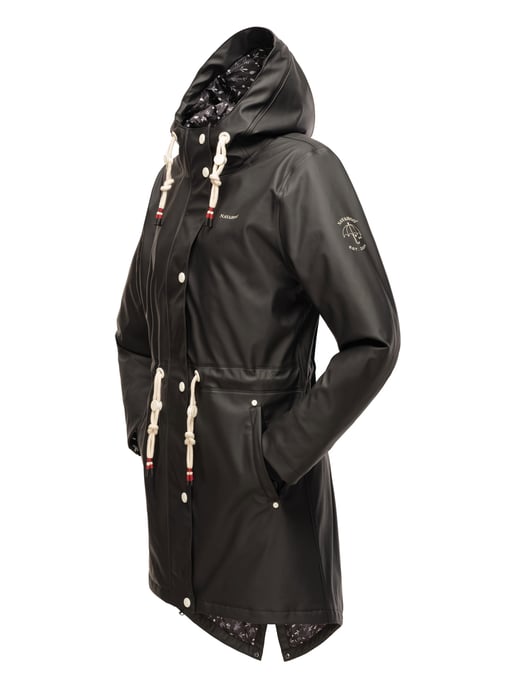 Navahoo dames regenjas Flower of Ocean – Waterdicht & Trendy - Image 4