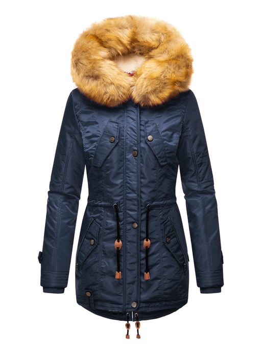 Navahoo Dames Winterjas B399 – Warm, Waterafstotend & Met Afneembare Bontkraag - Image 2