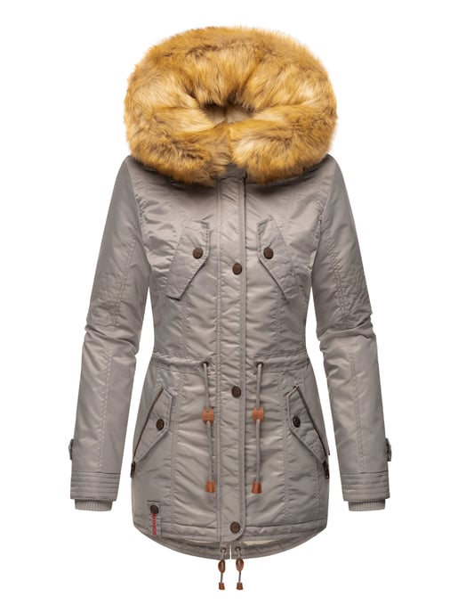 Navahoo Dames Winterjas B399 – Warm, Waterafstotend & Met Afneembare Bontkraag - Image 2