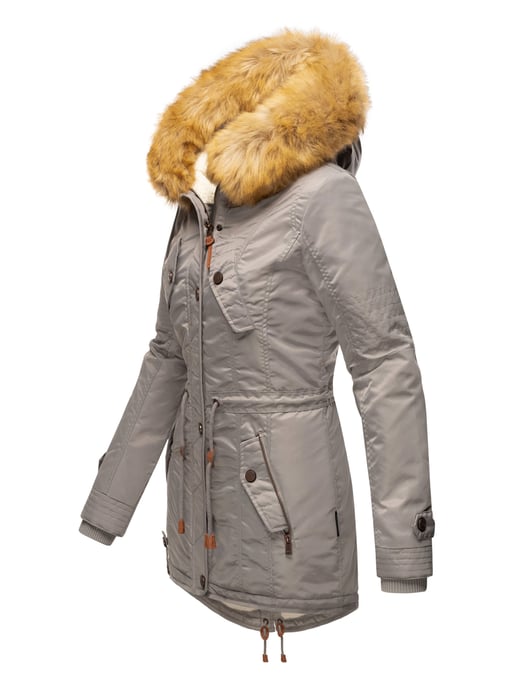 Navahoo Dames Winterjas B399 – Warm, Waterafstotend & Met Afneembare Bontkraag - Image 3