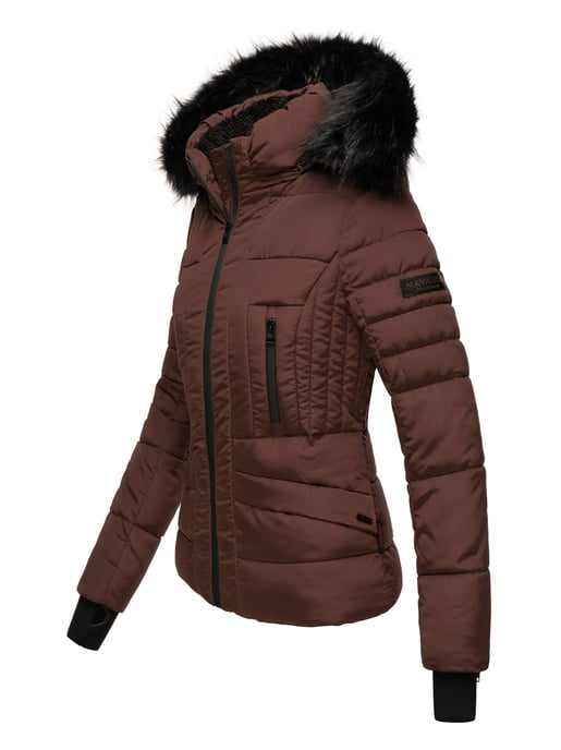 Navahoo Dames Winterjas Adele – Warm, Met Teddyvoering & Afneembare Bontkraag - Image 3