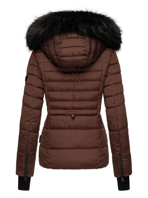 Navahoo Dames Winterjas Adele – Warm, Met Teddyvoering & Afneembare Bontkraag - Image 4