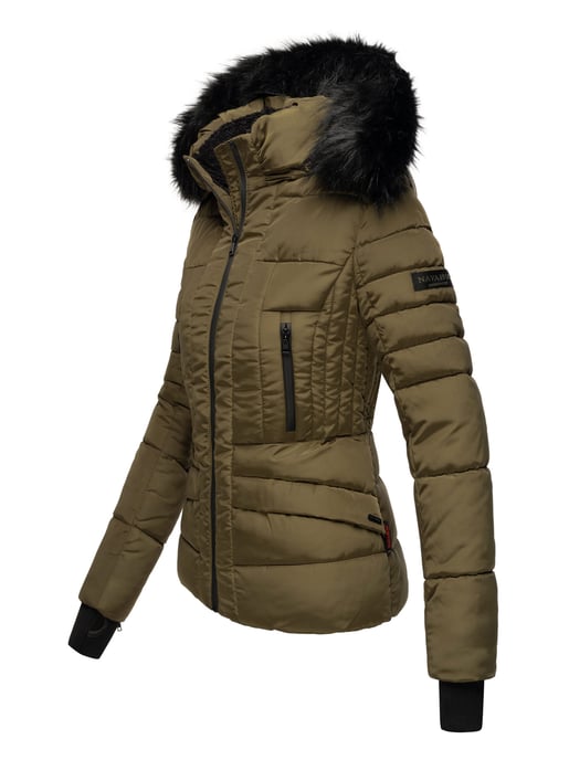 Navahoo Dames Winterjas Adele – Warm, Met Teddyvoering & Afneembare Bontkraag - Image 3