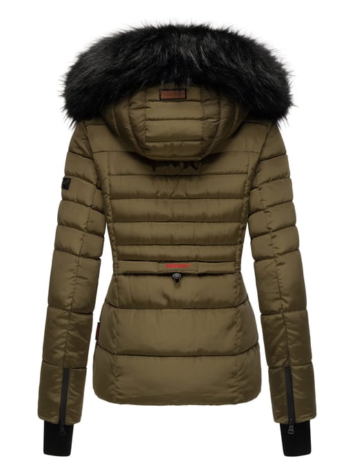 Navahoo Dames Winterjas Adele – Warm, Met Teddyvoering & Afneembare Bontkraag - Image 4