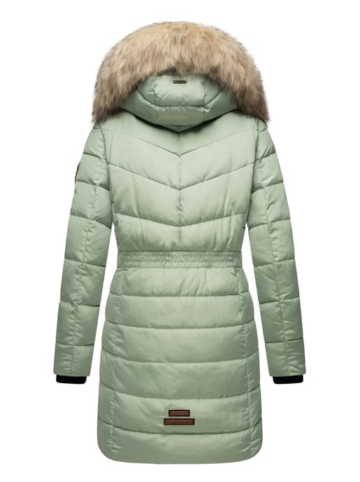 Navahoo Dames Winterjas Paula – Extra Warm, Waterafstotend & Met Afneembare Bontkraag - Image 5