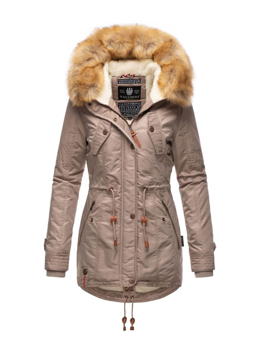 Navahoo Dames Winterjas B399 – Warm, Waterafstotend & Met Afneembare Bontkraag - Image 1