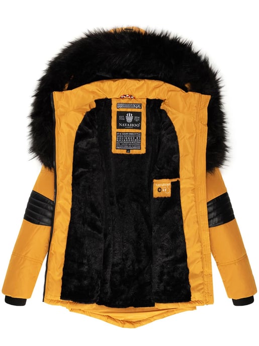 Navahoo Dames Winterjas Nirvana – Warm, Met Luxe Bontkraag & Teddyvoering - Image 5