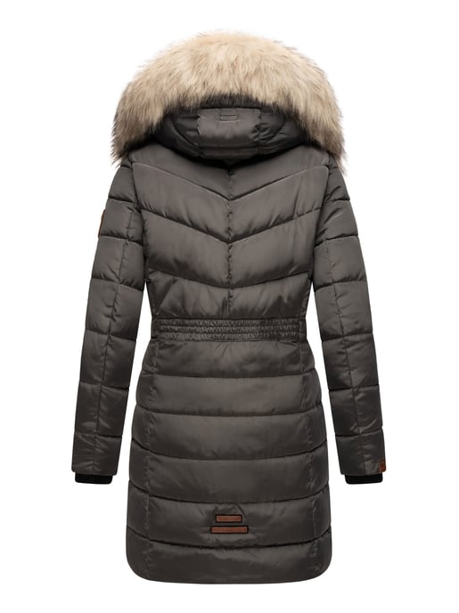 Navahoo Dames Winterjas Paula – Extra Warm, Waterafstotend & Met Afneembare Bontkraag - Image 5