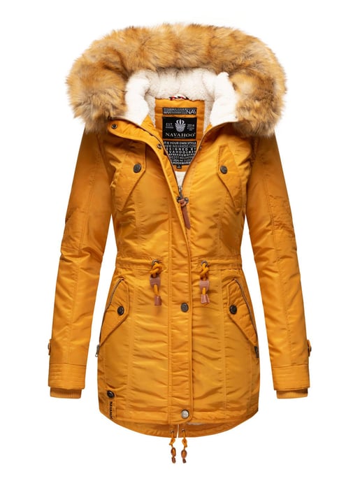 Navahoo Dames Winterjas B399 – Warm, Waterafstotend & Met Afneembare Bontkraag - Image 1