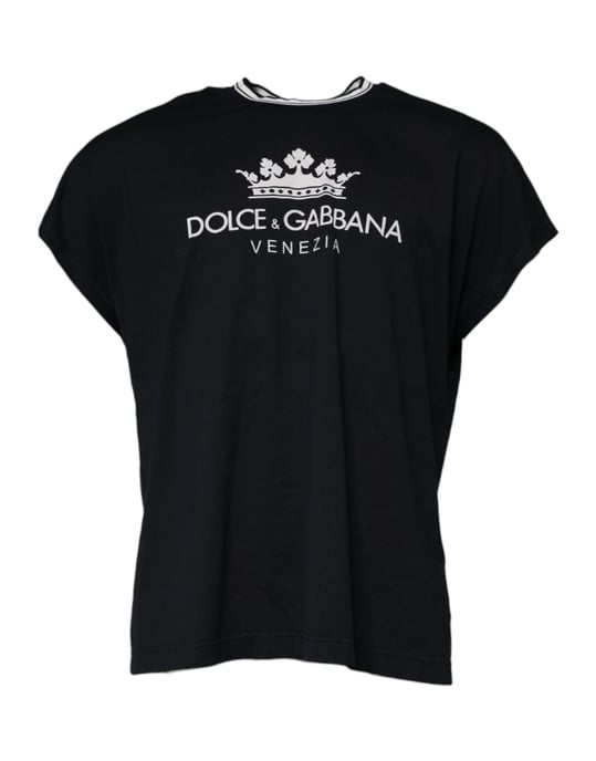 Crown Logo T-shirt Venetië - Image 1