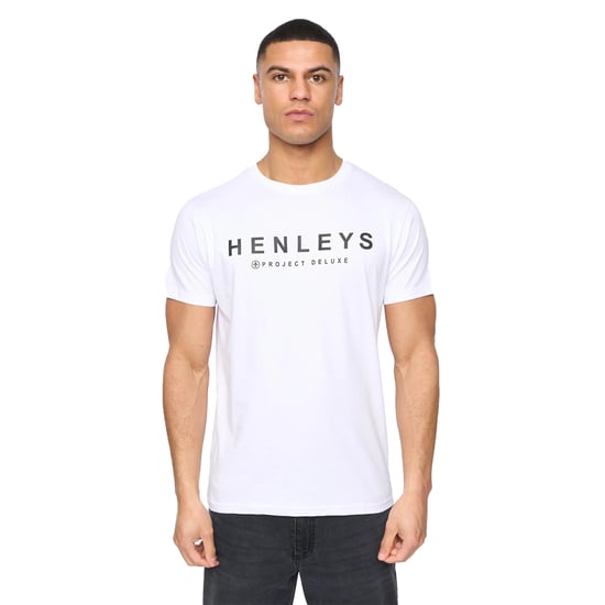 Henleys Heren Henyfront T-Shirt (5-pack) (Zwart/Blauw/Wit/Licht Beige/Donkerblauw) - Image 2