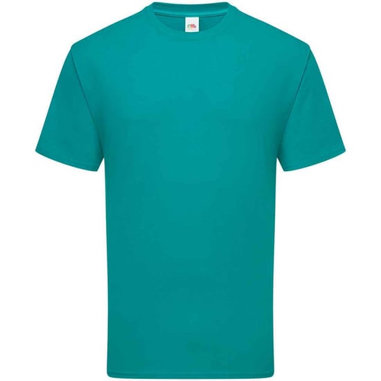 Fruit Of The Loom Heren Ringgesponnen Premium T-Shirt (Ocean Teal) - Image 1