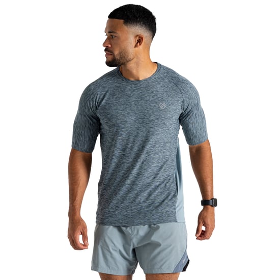 Dare 2B Heren Power Up T-Shirt (Loodgrijs Marl) - Image 4