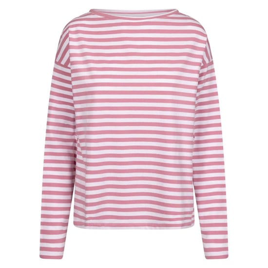 Trespass Dames/Dames Thelma Gestreepte Top (Roze waas) - Image 1