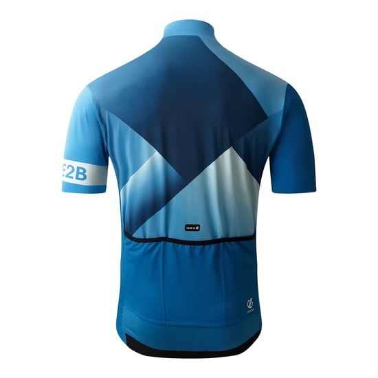 Dare 2B Heren AEP Pedal II Top met korte mouwen (Blauwstaal/Heritage blauw) - Image 2