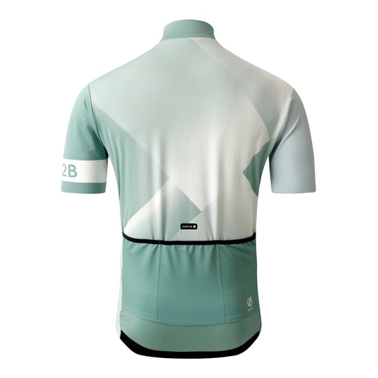 Dare 2B Heren AEP Pedal II Top met korte mouwen (Heggengroen/Aqua Grijs) - Image 2