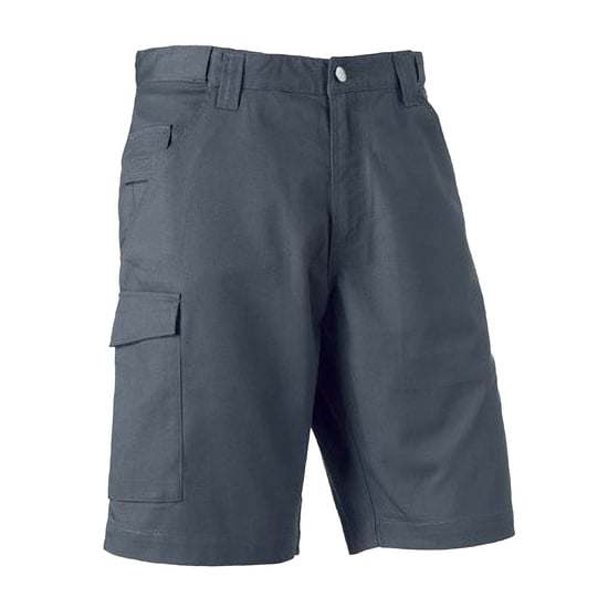 Russell Werkkleding Twill Shorts (Konvooi Grijs) - Image 3