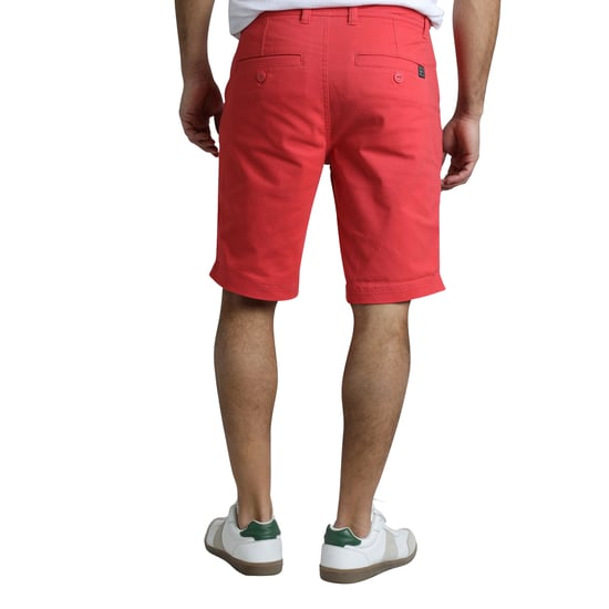 Weird Fish Heren Rayburn Korte Broek met Platte Voorkant (Radicaal Rood) - Image 3