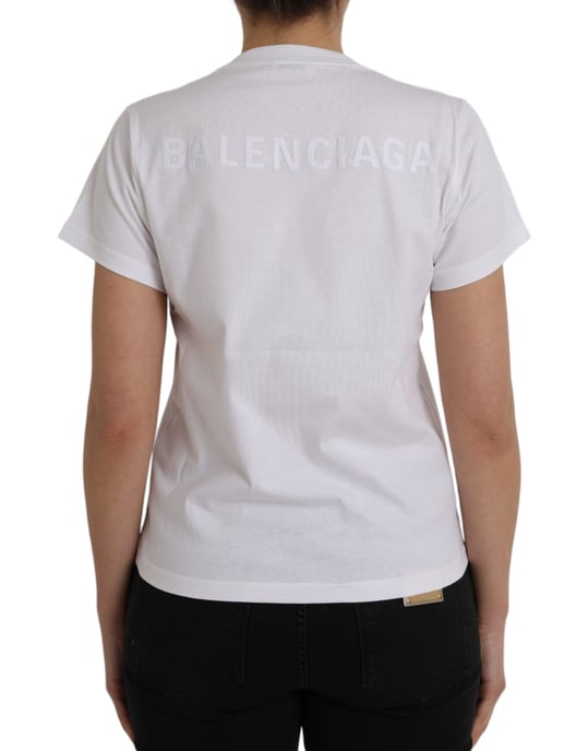 Balenciaga Logo T-shirt met Korte Mouwen - Image 3