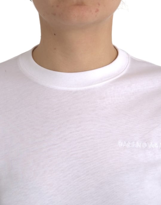 Balenciaga Logo T-shirt met Korte Mouwen - Image 4