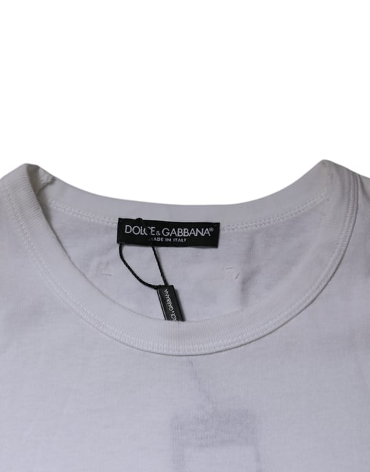 T-shirt met korte mouwen en ronde hals met patchdetails - Image 6