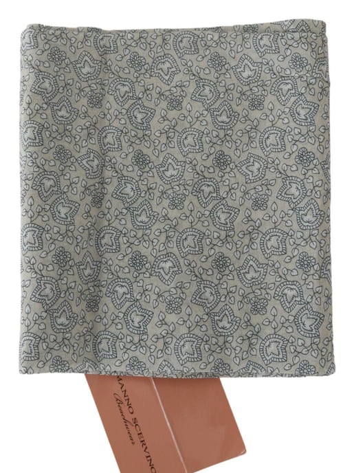 Ermanno Scervino Zijde Sjaal Bloemenprint - Image 2
