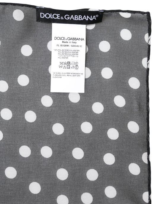 Polkadot Zijde Sjaal - Image 5