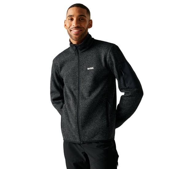 Regatta Heren Newhill Marl Full Zip Fleecejack (As) - Image 4