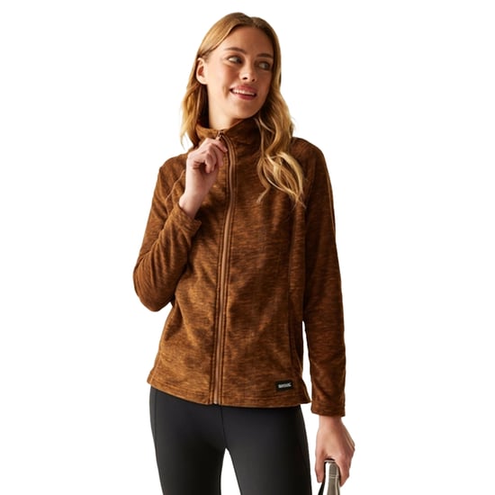 Regatta Dames/Dames Mayse Full Zip Fleecejack (Geglazuurde Gember) - Image 6