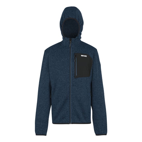Regatta Heren Newhill Marl Full Zip Fleecejack (Maanlicht Denim) - Image 1