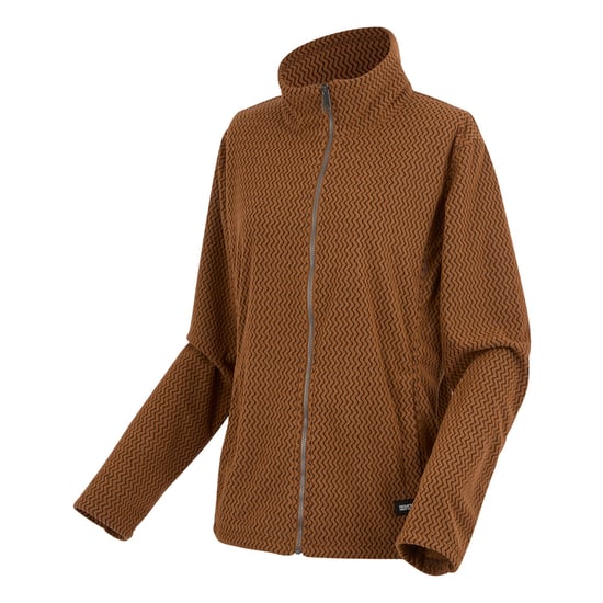 Regatta Dames/Dames Heidy Full Zip Fleece (Geglazuurde Gember) - Image 3