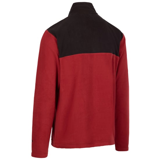 Trespass Heren Curtiston AT100 Fleece Top (Merlot) - Image 2