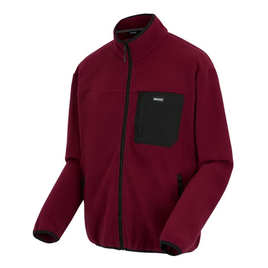 Regatta Heren Frankie Full Zip Fleecejack (Donker kastanjebruin) - Image 3