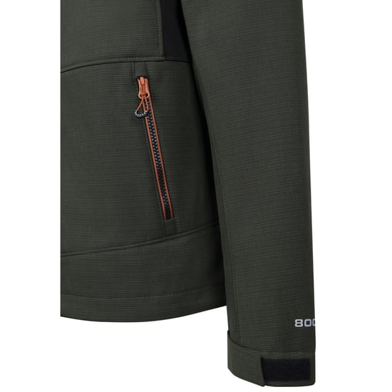 Trespass Heren Dante Softshell Jack (Donkergroen) - Image 3