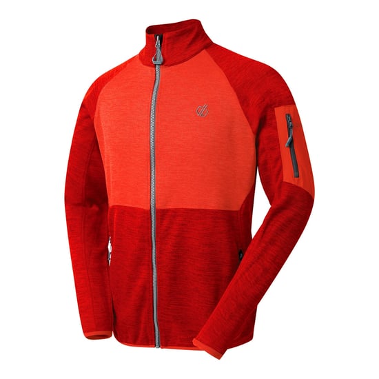 Dare 2B Heren Torrek Fleece Top (Gevaarlijk Rood/Seville Rood) - Image 3