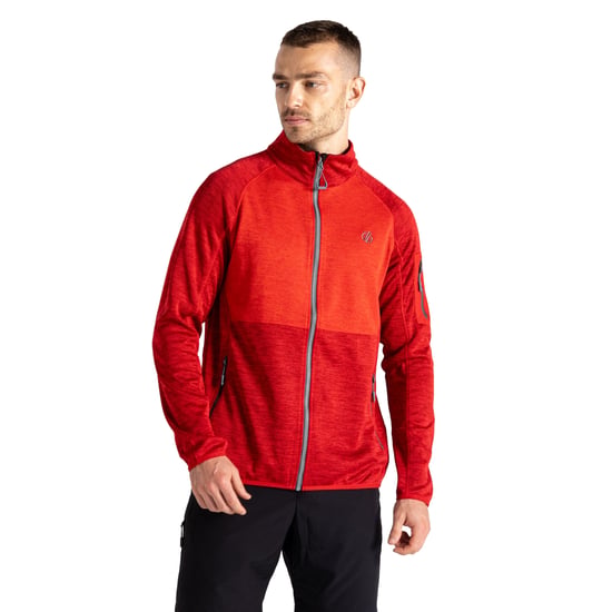 Dare 2B Heren Torrek Fleece Top (Gevaarlijk Rood/Seville Rood) - Image 4