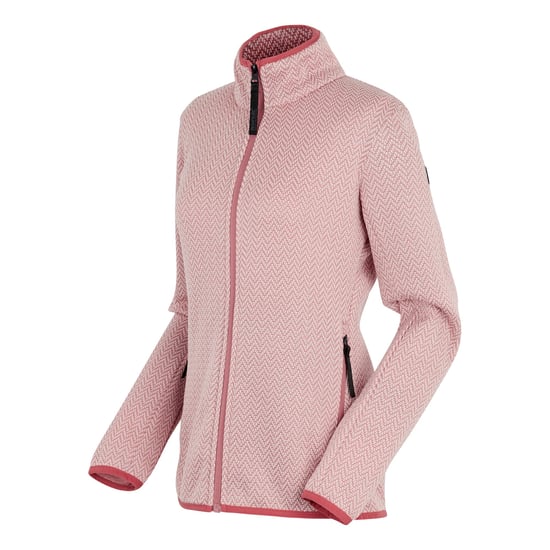 Regatta Dames/Dames Elzie Full Zip Fleecejack (Lotus Roze/Bruidroos) - Image 3