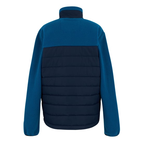 Regatta Heren Frankie Borg Full Zip Hybride Jas (Marine/Snorkelblauw) - Image 2