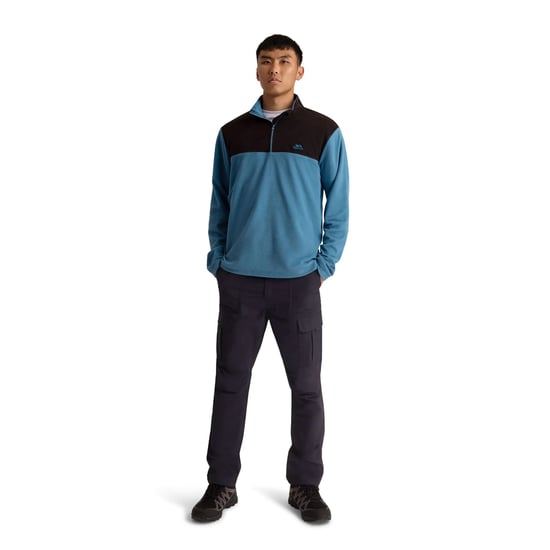 Trespass Heren Curtiston AT100 Fleece Top (Bondi Blauw) - Image 6