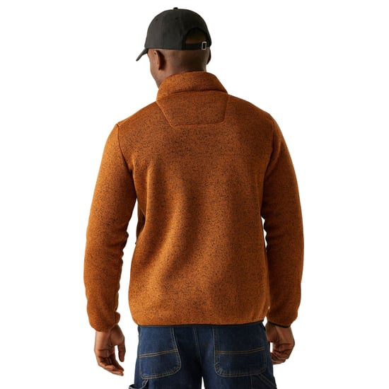 Regatta Heren Barlee Marl Full Zip Fleecejack (Geglazuurde Gember) - Image 4