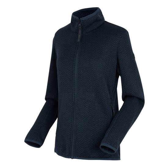 Regatta Dames/Dames Elzie Full Zip Fleecejack (Marine/zeekapitein) - Image 3