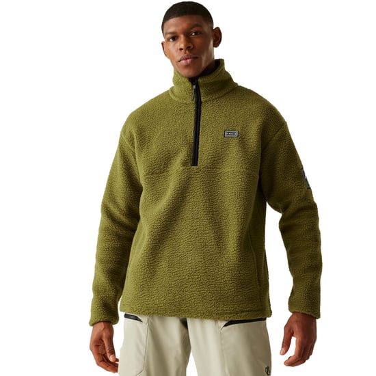 Dare 2B Heren Twin Tip Half Zip Fleecejack (Martini-olijfje) - Image 4