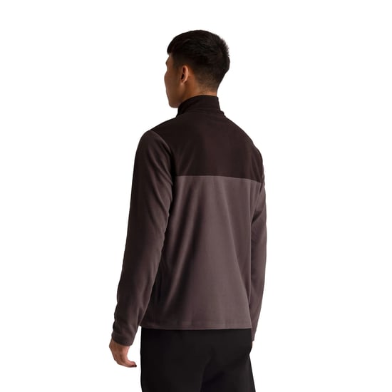 Trespass Heren Curtiston AT100 Fleece Top (Donkergrijs) - Image 5