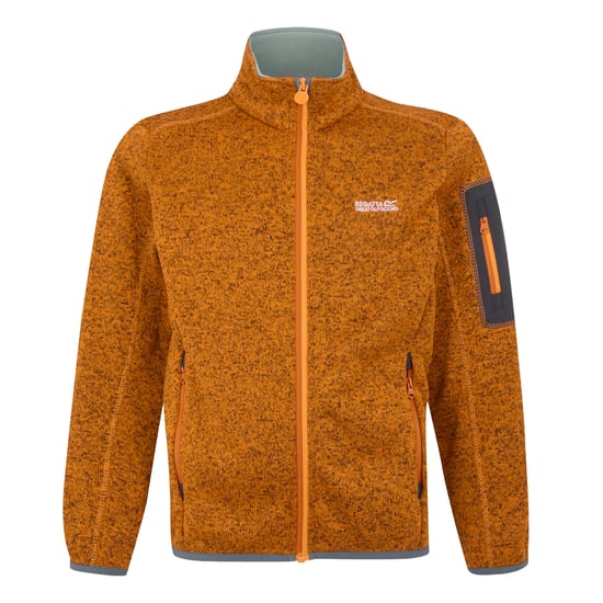 Regatta Kinder/Kinder Newhill Fleece Jas (Helder goud/gletsjer) - Image 1