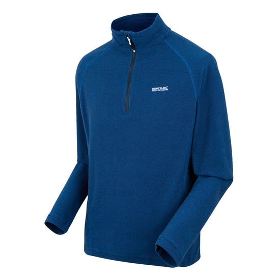 Regatta Great Outdoors - Heren Montes Fleece Sweater met Trechter Nek (Snorkelblauw/Navy) - Image 3