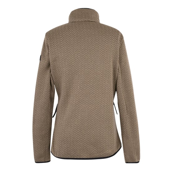 Regatta Dames/Dames Elzie Full Zip Fleecejack (Mokka/Zacht taupe) - Image 2