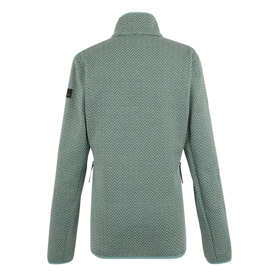 Regatta Dames/Dames Elzie Full Zip Fleecejack (Groene Haze/Vurengroen) - Image 2