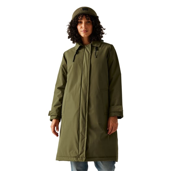 Regatta Dames/Dames Orla Kiely Mac Waterdichte Jas (Militair Groen/Blauw) - Image 4