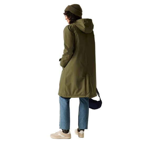 Regatta Dames/Dames Orla Kiely Mac Waterdichte Jas (Militair Groen/Blauw) - Image 5