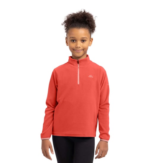 Trespass Kinderen/meisjes Sybil Micro Fleece (Zacht oranje) - Image 3